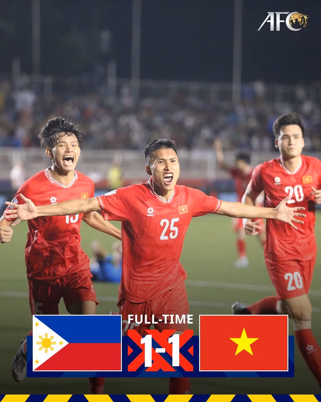 Bàn thua ở phút 68 khiến thế trận của ĐT Việt Nam trước Philippines càng thêm khó khăn.