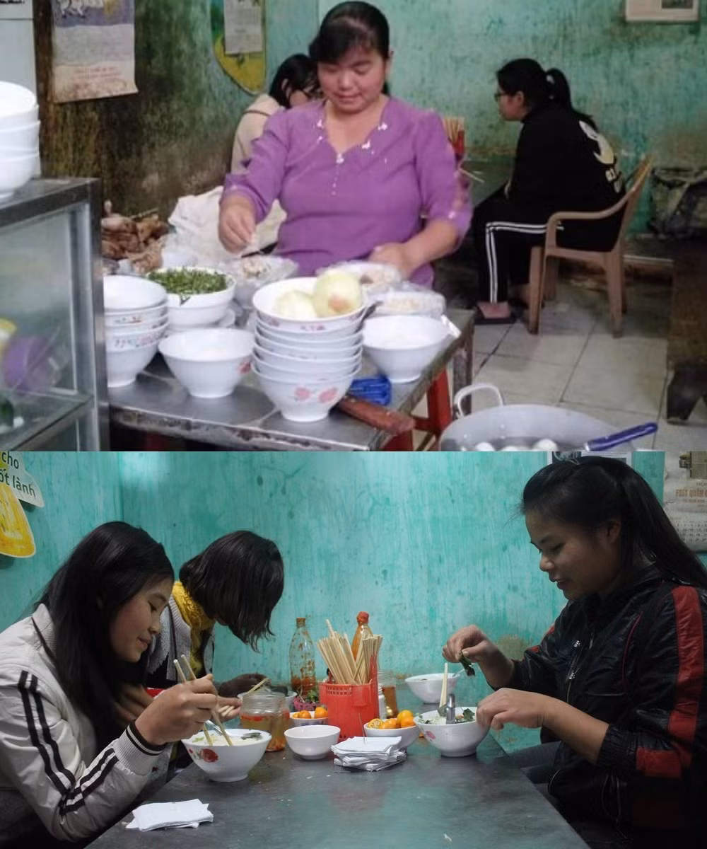 Chị Chung bày tỏ: "Nhiều người nghi ngờ vợ chồng tôi làm ăn giả dối mới có mức giá đó nhưng thật tình là không phải. Người ta bán giá cao thì lãi nhiều, tôi bán giá này thì lãi ít. Chủ yếu lời lãi nằm ở việc bán thêm những quả trứng vịt lộn, những chai nước ngọt, cháo gà, gà tần… cùng tích cóp lại thì mới có thể tồn tại và có lời được. Nhờ đó gia đình tôi mới đủ trang trải cuộc sống và trả lương cho người làm".