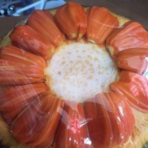 Tất nhiên, màn định giá trên chỉ là nói đùa thôi, bởi thực tế thì quả mít này đã bị hỏng và không thể ăn được.