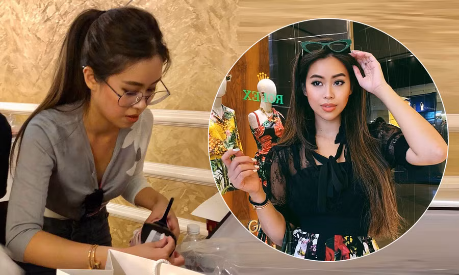 Trong đoạn clip được đăng tải trên story của Phillip Nguyễn, Tiên Nguyễn lúc này đang bận bịu buôn bán nên chắc chắn không thể tạo dáng chỉn chu cool ngầu, tóc tai và quần áo cũng không thể bằng lúc "lên đồ" chanh xả được.