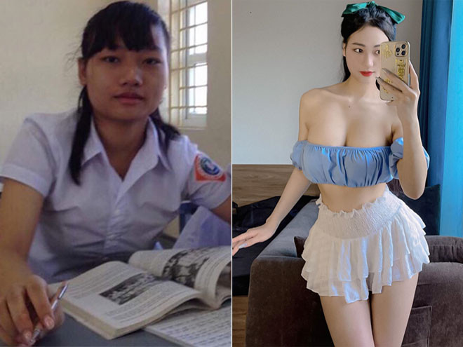 Năm 2018, cô gái có tên Dạ Thảo (sinh năm 1998, quê Quảng Ninh) từng “gây bão” mạng xã hội khi chia sẻ màn “dậy thì thành công” của mình. Màn lột xác của cô bạn này ngoạn mục đến mức khiến người ta phải nghi ngờ, liệu đó có phải là sản phẩm của phẫu thuật thẩm mỹ hoặc công cụ chỉnh ảnh.