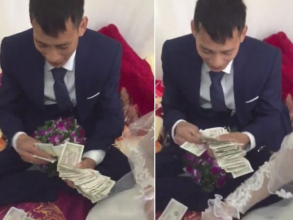 Việc đếm tiền khiến các cặp đôi khổ sở sau ngày cưới.