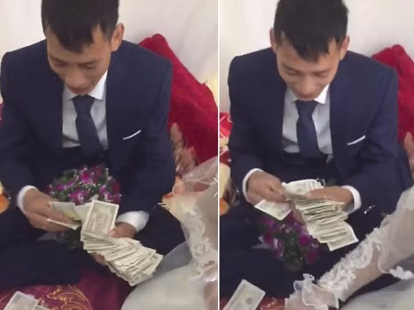 Việc đếm tiền khiến các cặp đôi khổ sở sau ngày cưới.