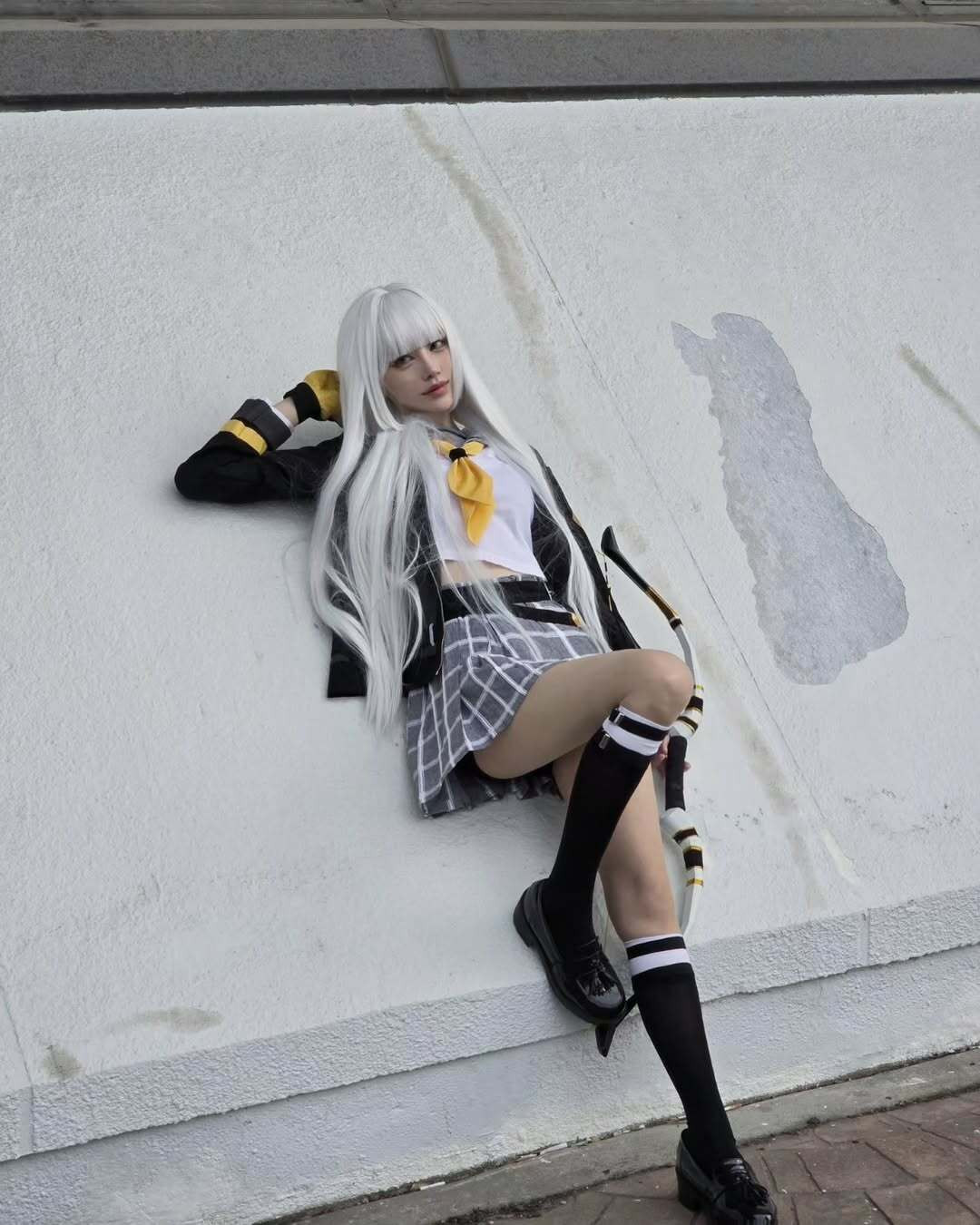 Lựa chọn một bộ trang phục cực chuẩn, sở hữu ngoại hình cũng không góc chết, thế nhưng Chacco lại không tạo dáng chụp ảnh bình thường.