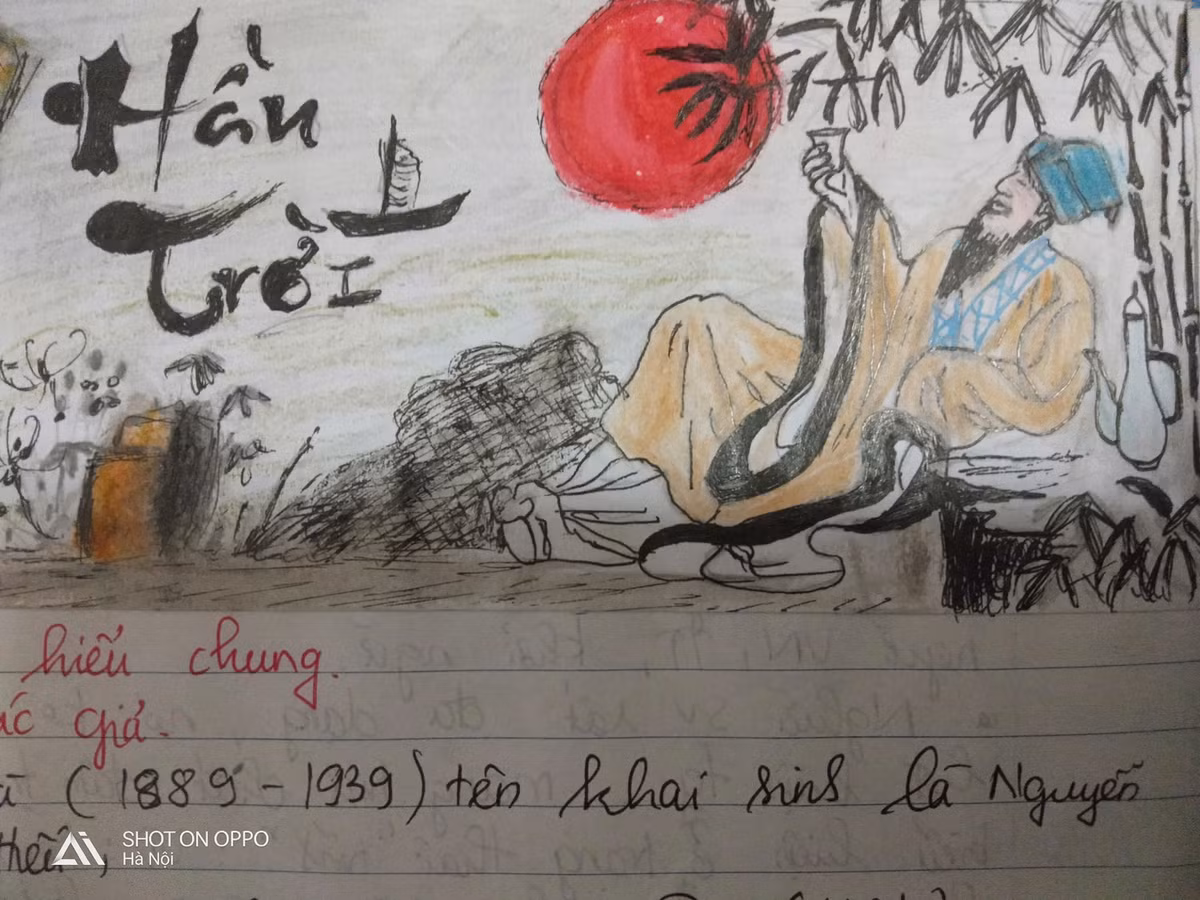 Vì thế ngay sau khi đăng tải, những trang vở đầy màu sắc này nhanh chóng nhận được hàng chục ngàn lượt like, share và comment tương tác.