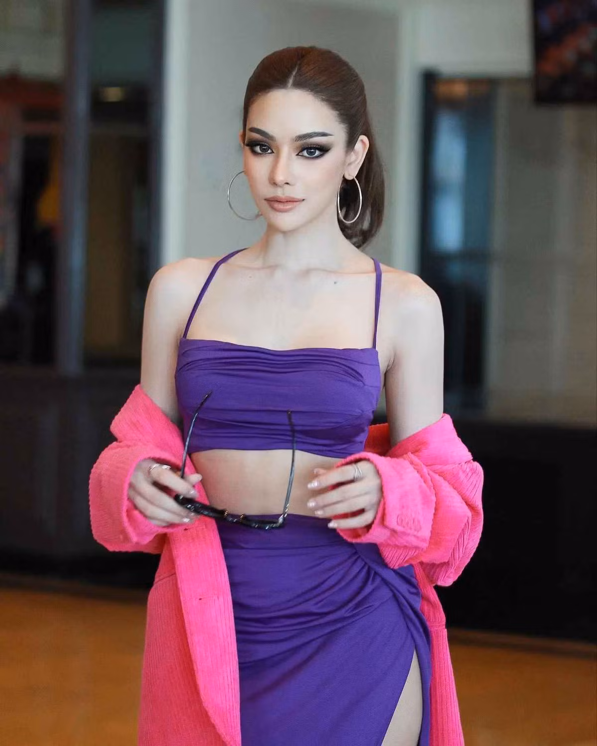 Có niềm yêu thích với dòng nhạc K-pop nên dù bận rộn với công việc sau đăng quang nhưng Paulius vẫn quyết tâm săn vé và không bỏ lỡ cơ hội xem nhóm Blackpink biểu diễn tại Thái Lan.