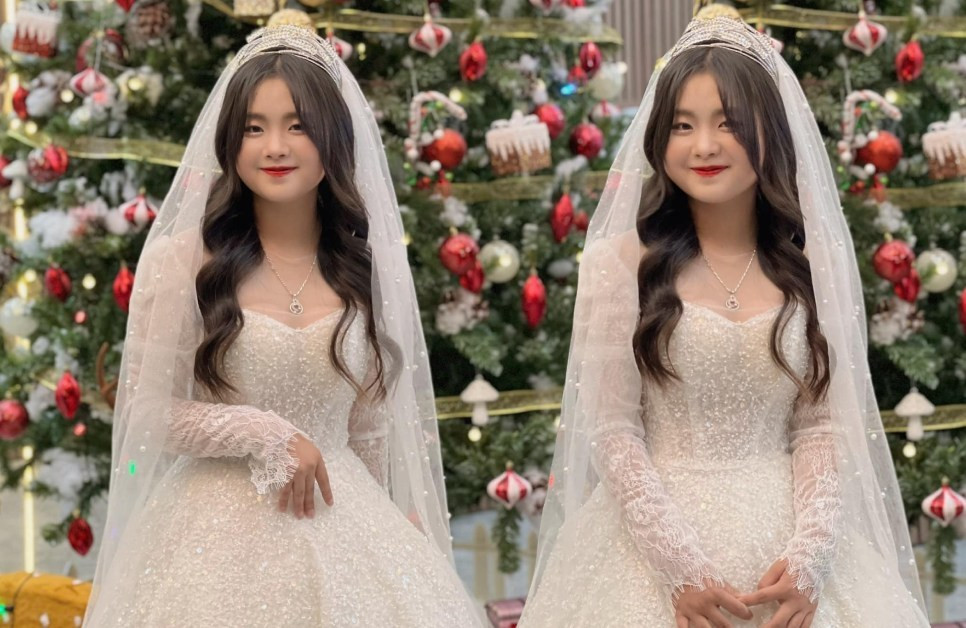 Mua Thị Dua bất ngờ diện váy cưới gây tranh cãi khắp cõi mạng Mua Thi Dua bat ngo dien vay cuoi gay tranh cai khap coi mang