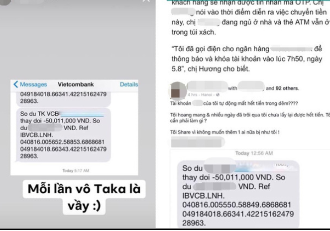 Chưa hết, T.T còn khoe đi shopping sương sương cũng hết 50 triệu đồng kèm số dư lên đến cả trăm triệu. Tuy nhiên, dân mạng lại bóc phốt sống ảo của cô nàng bằng việc đi copy từ một bài báo trên mạng năm 2016.