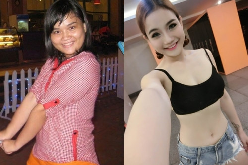 Rất nhiều minh chứng cho việc giảm cân sẽ lột xác hoàn toàn được nhiều chị em chứng minh là đúng.