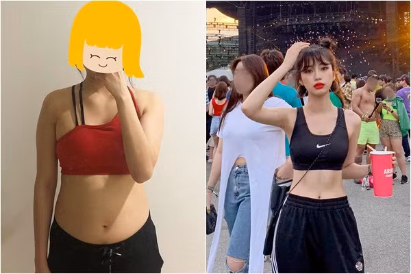 Không nói thì đố ai biết hai bức ảnh này chụp cùng một người.