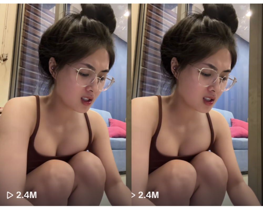 Quỳnh Alee đã đăng tải video tưởng chừng như đơn giản nhưng lại gây bão cộng đồng mạng với gần 2,5 triệu lượt xem chỉ trong thời gian ngắn.