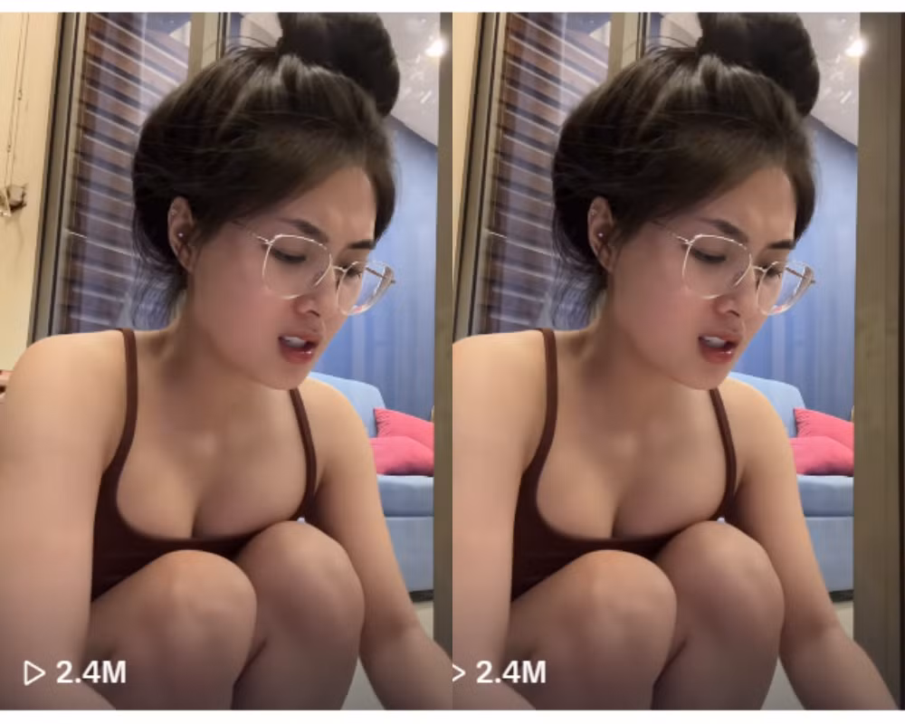 Quỳnh Alee đã đăng tải video tưởng chừng như đơn giản nhưng lại gây bão cộng đồng mạng với gần 2,5 triệu lượt xem chỉ trong thời gian ngắn.