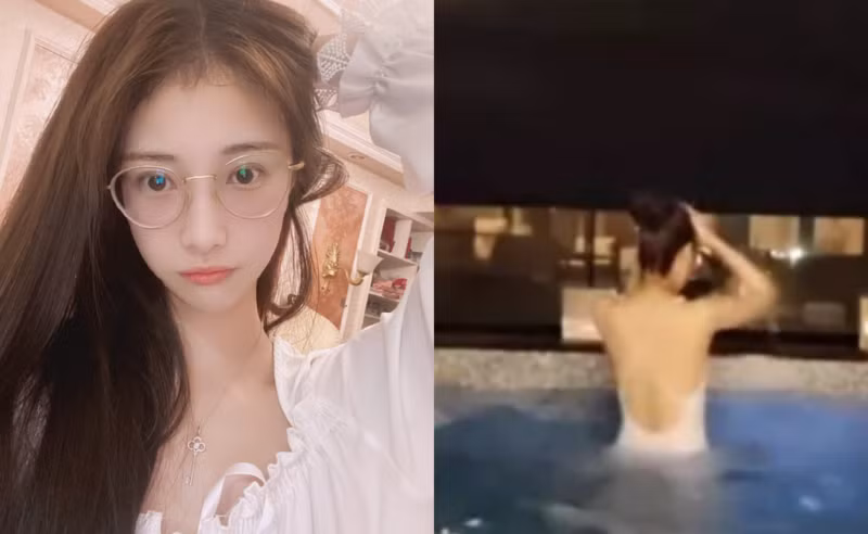 Sự thân thiện và gần gũi của YingYing tiếp tục thu hút lượng lớn khán giả theo dõi trực tiếp. Mọi việc vẫn diễn ra suôn sẻ cho đến khi ánh đèn ở bể bơi đối diện được bật lên, để lộ hình ảnh một người đàn ông không mảnh vải che thân bất ngờ lọt vào khung hình.