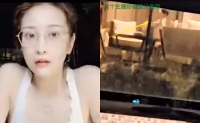 Ngay sau đó những hình ảnh trong buổi livestream của YingYing được cắt lại và chia sẻ trên nhiều diễn đàn mạng xã hội.