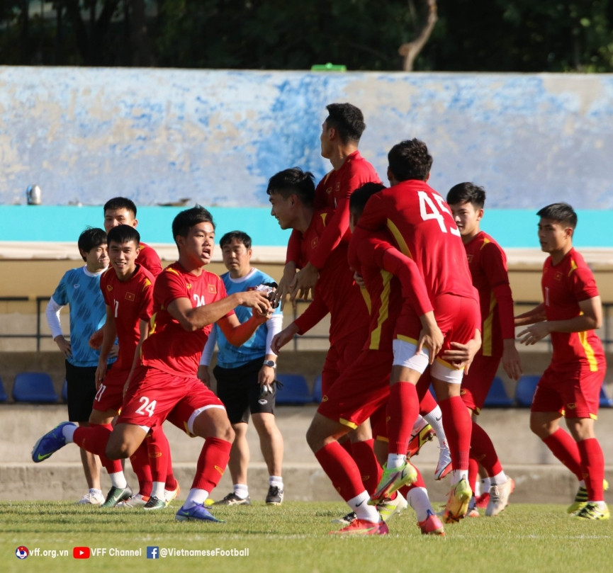 Thang Malaysia, U23 Viet Nam dat tay U23 Han Quoc vao tu ket-Hinh-29