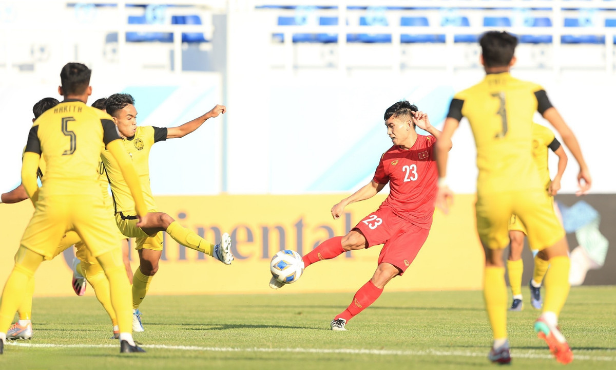Thang Malaysia, U23 Viet Nam dat tay U23 Han Quoc vao tu ket-Hinh-7