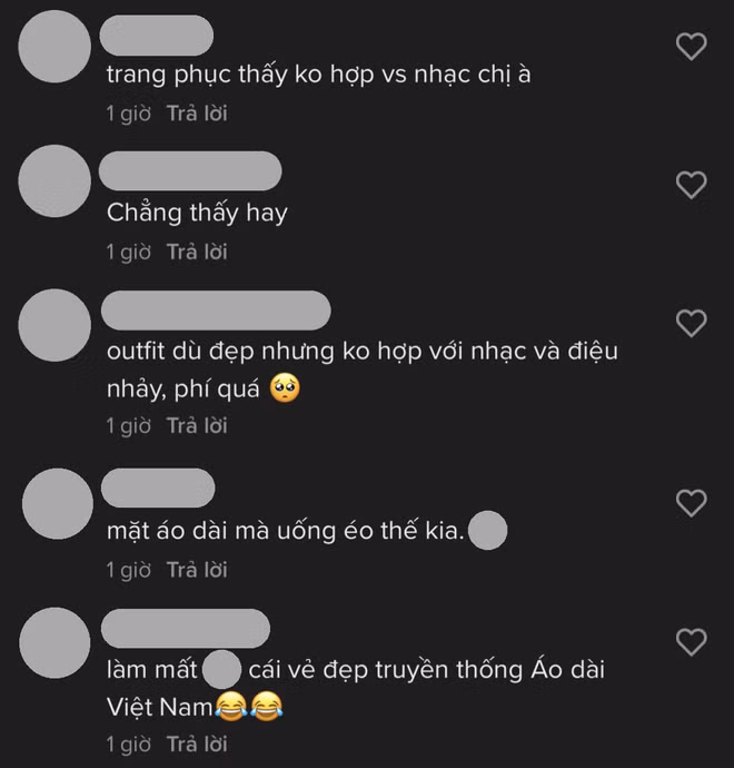 Thậm chí có người còn cho rằng Lê Bống như vậy là làm mất đi vẻ đẹp của áo dài truyền thống.