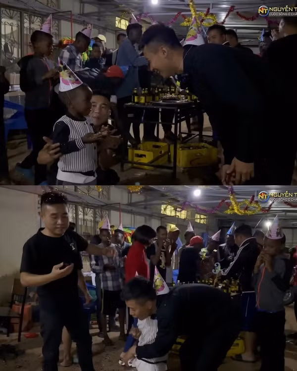 Món quà bất ngờ của nàng Hậu đã khiến Quang Linh ngượng ngùng và cảm động đến suýt khóc vì Thùy Tiên chính là người đầu tiên chúc mừng sinh nhật Quang Linh.