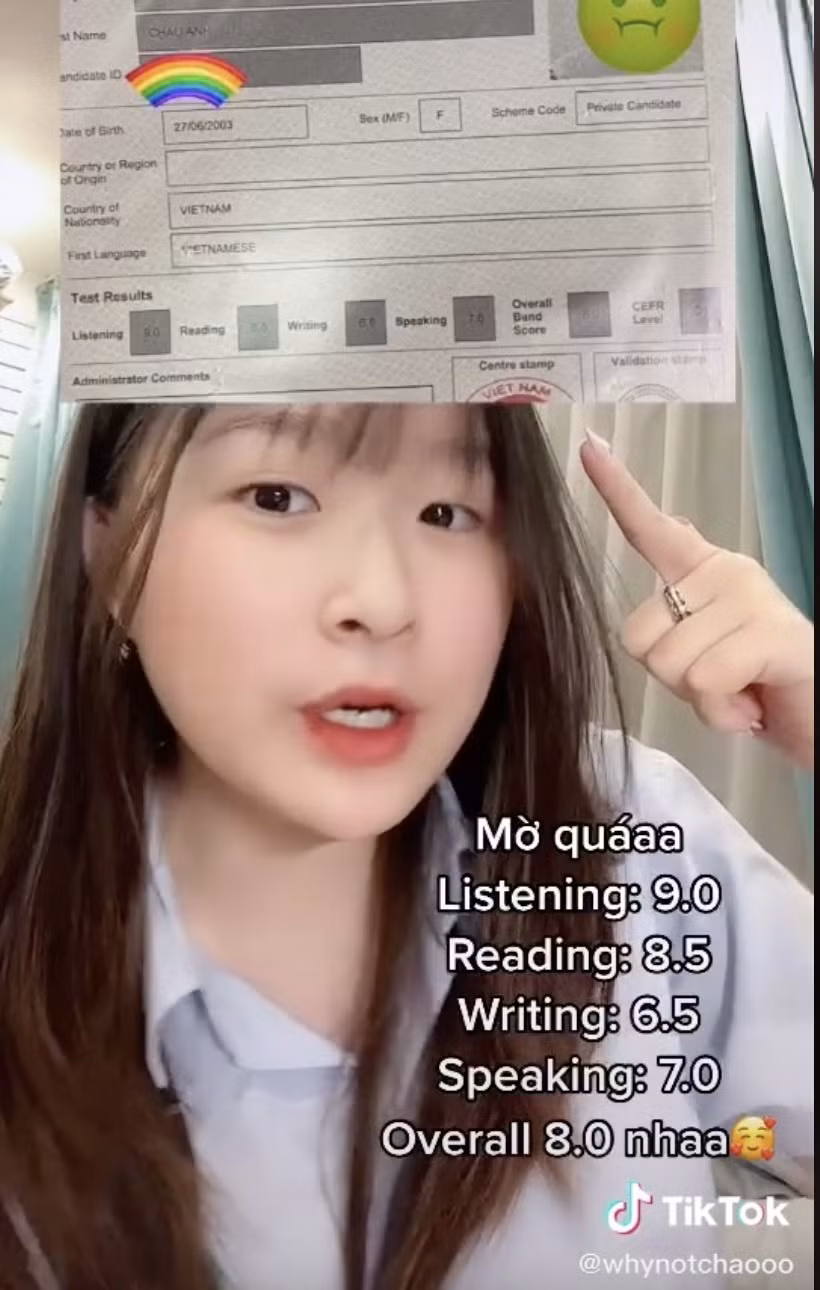 Đặc biệt, Châu Anh cũng gây chú ý vì theo học cấp 3 tại trường quốc tế có chi phí đắt đỏ top đầu cả nước. Chỉ tính riêng lớp 12 đã có chi phí lên đến 731 triệu đồng/năm.