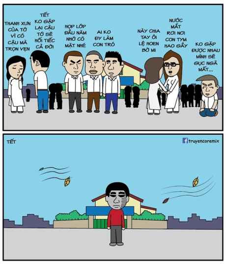 Hai huoc loat anh hop lop dau nam, ai roi cung ban