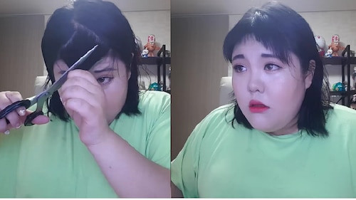 Xem hướng dẫn tự cắt tóc trên mạng và quyết tâm "tự xử" để rồi nhận về kết quả cay đắng hơn...