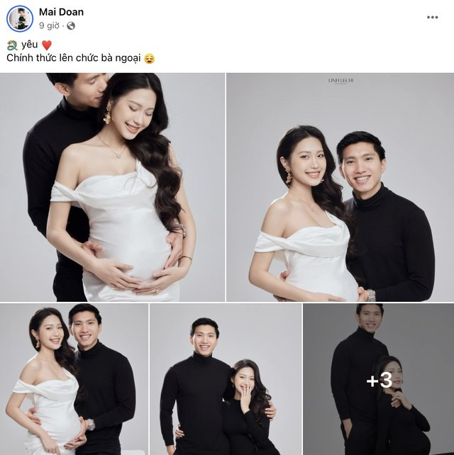 Bên dưới phần bình luận, những người quen của mẹ Hải My liên tục chúc mừng: "Giờ thành bà ngoại xì tin nhất vịnh bắc bộ", "Chúc mừng chị sắp được lên chức. Lại sắp bận rộn rồi chị nhỉ", "Chúc mừng bạn và gia đình nhé",...