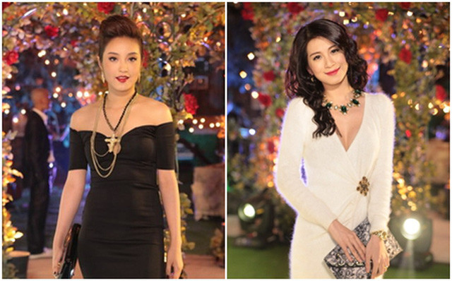 Dù mỗi người trang điểm một kiểu khác nhau, Ngọc Anh Audition nền nã, dịu dàng còn Mi Vân lại cá tính, sắc sảo nhưng "mỗi người một vẻ mười phân vẹn mười".