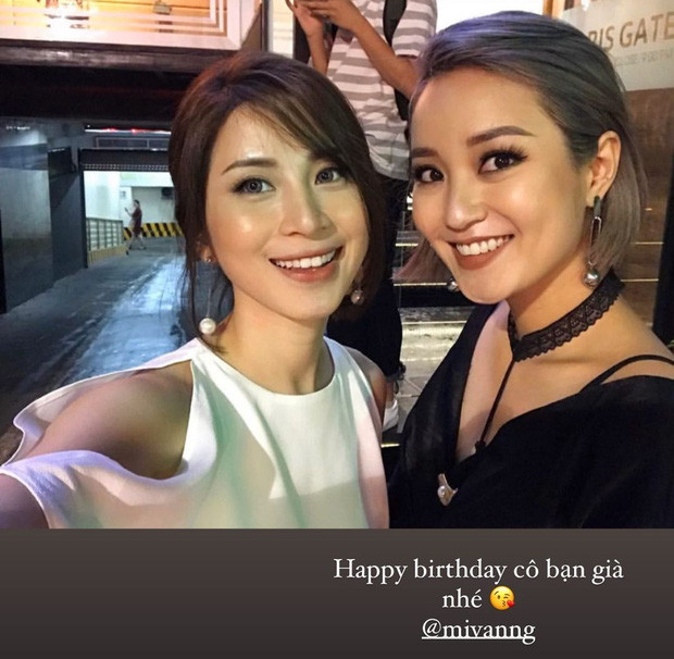 Mới đây, nhân dịp sinh nhật Mi Vân, Ngọc Anh Audition đã đăng một bức hình chụp chung và viết: "Happy birthday cô bạn già nhé!". Ngay lập tức, hình ảnh của cặp đôi hot girl đời đầu này nhanh chóng thu hút sự ý của CĐM.