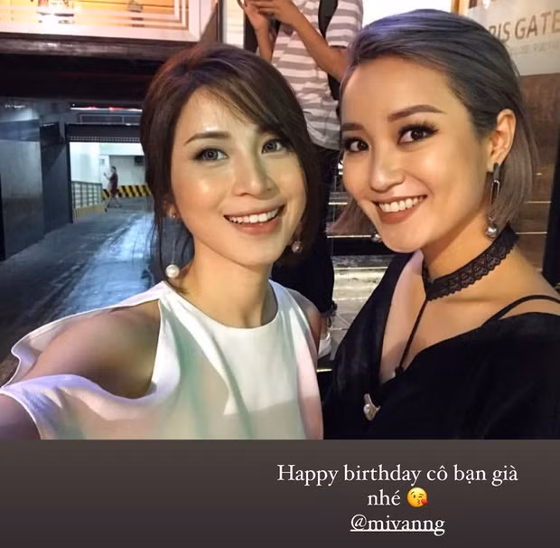Mới đây, nhân dịp sinh nhật Mi Vân, Ngọc Anh Audition đã đăng một bức hình chụp chung và viết: "Happy birthday cô bạn già nhé!". Ngay lập tức, hình ảnh của cặp đôi hot girl đời đầu này nhanh chóng thu hút sự ý của CĐM.