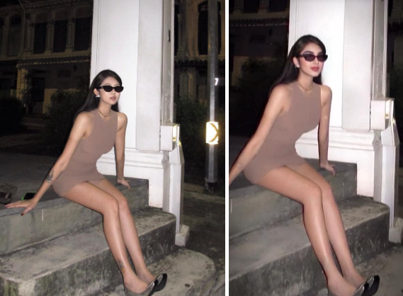 Cụ thể, Bivi Vũ có 2 hình ảnh giống y hệt 2 hot girl Trung Quốc, chỉ khác mỗi mặt. Sau khi thông tin được lan truyền, cư dân mạng đã có thái độ không tích cực và không đồng tình với cô nàng. Thậm chí có người còn đặt cả nghi vấn về học vấn hay cuộc sống sang chảnh, hào nhoáng của cô.