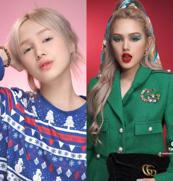 Mới đây, Xoài Non cùng chuyên gia trang điểm nổi tiếng thực hiện lại trend TikTok đang thịnh hành - Make You Look (tạm dịch: Làm cho bạn chú ý). Theo đó, hot girl liên tục biến hóa các layout make up theo phong cách của 3 thương hiệu lớn Gucci, Louis Vuitton và Versace.