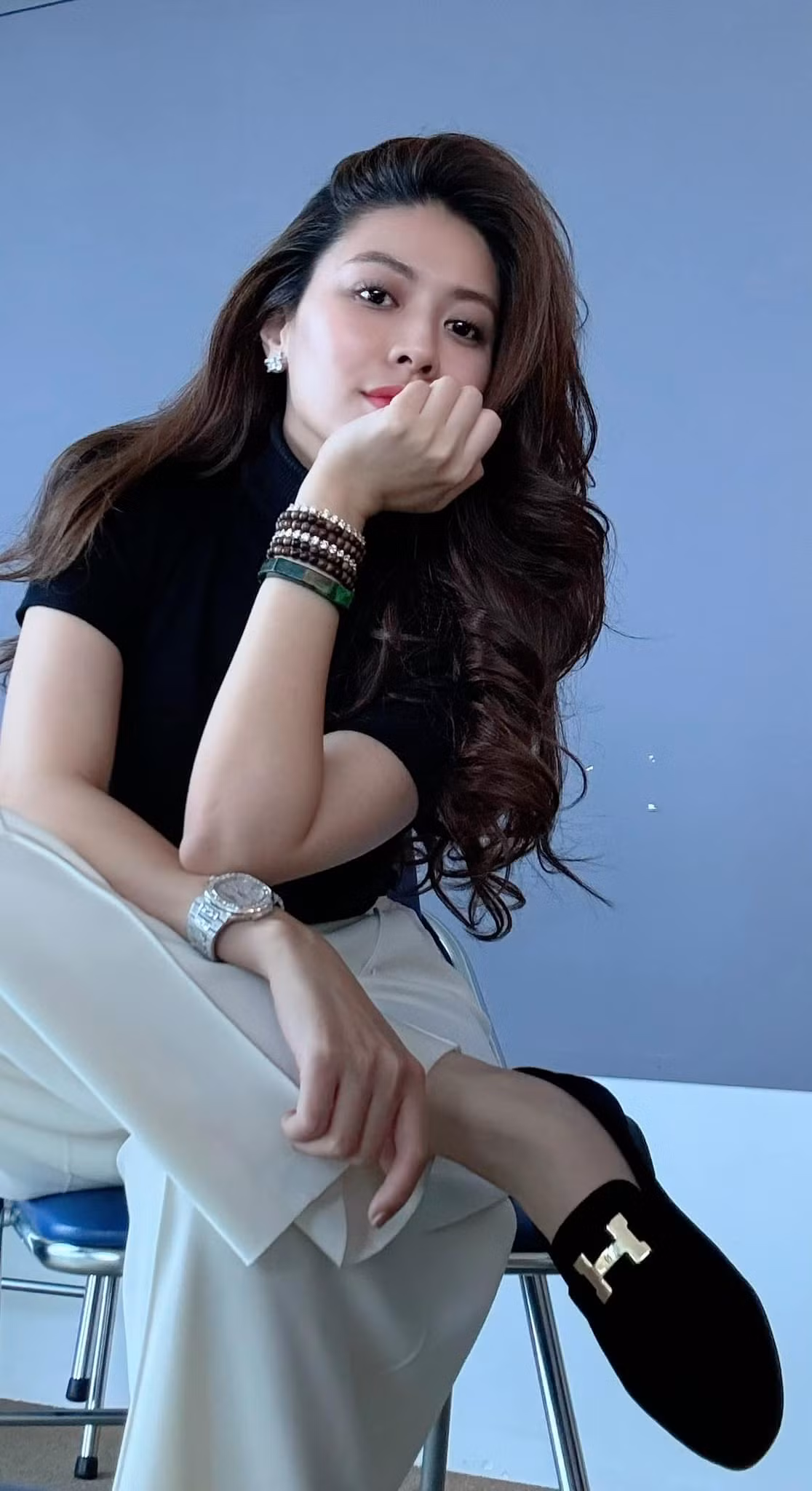 Nữ BTV VTV này luôn xuất hiện trước công chúng với hình ảnh chỉn chu và hoàn hảo nhất. Tuy nhiên, cũng giống như nhiều chị em khác, Ngọc Trinh rất chú ý đến cân nặng.