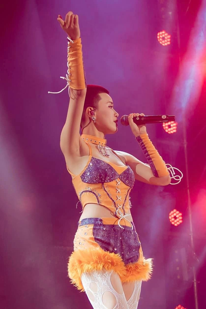 Mới đây, Pháo tiếp tục có ăn mừng việc cán mốc 1 triệu người theo dõi trên TikTok bằng một màn nhảy khá hài hước.