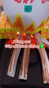 Các hashtag liên quan như #trendnaubanhchungbanggiay và #trendlamnoibanhchung trở nên phổ biến, thu hút hàng triệu lượt xem.