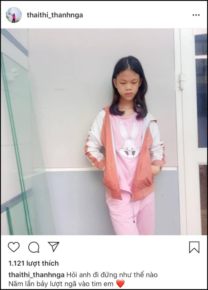 Sau thời gian "im hơi lặng tiếng", thời gian gần đây, Thanh Nga lại tiếp tục gây bão với những dòng trạng thái “thả thính” cực chất.