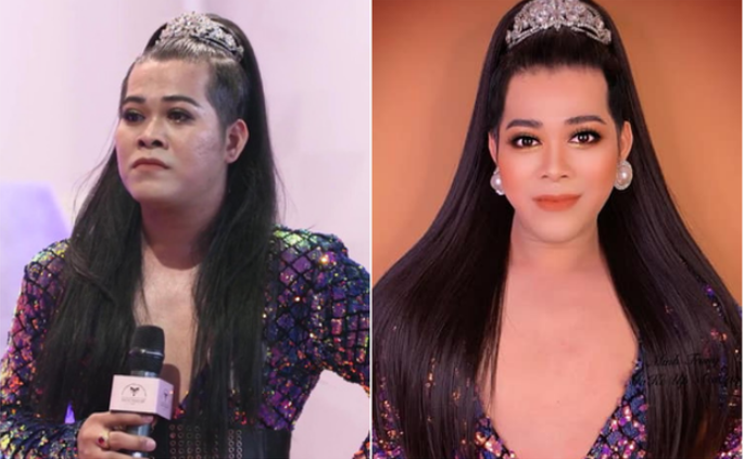 Thí sinh Vũ Thu Phương ngoài đời dường như không ấn tượng bằng ảnh trên mạng.