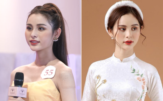 Nhận được nhiều lời khen từ BGK lẫn dân mạng giữa nhan sắc thật và ảnh mạng có lẽ phải kể tới Nguyễn Phạm Tường Vi (Vi Lai).