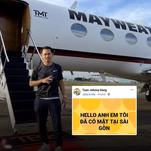 Sau 7 năm sinh sống tại nước ngoài, Johnny Đặng đã đăng tải trong một nhóm riêng tư rằng anh đã có mặt tại Sài Gòn.