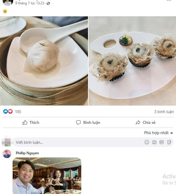 Trước đó 2 ngày, nam doanh nhân còn đếm ngược đến ngày hôn thê thêm tuổi mới.