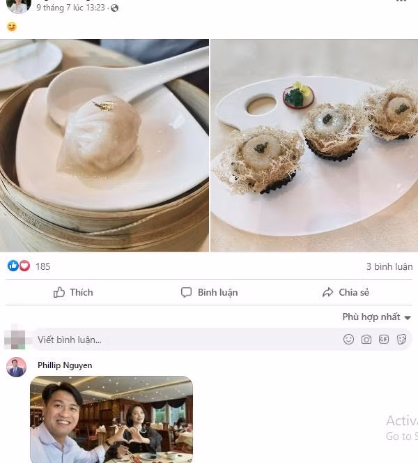 Trước đó 2 ngày, nam doanh nhân còn đếm ngược đến ngày hôn thê thêm tuổi mới.