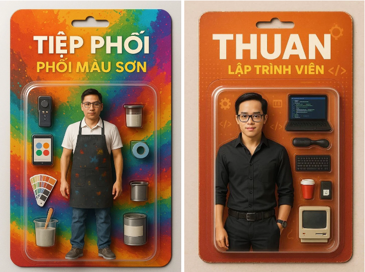 Quá trình tạo "vỉ đồ chơi" 3D có chân dung bản thân bằng ChatGPT không đơn giản như vẽ ảnh phong cách Snoopy, Chibi. Người dùng có thể thực hiện những câu lệnh bằng tiếng Việt nhưng có thể hình ảnh nhận về không như mong muốn.