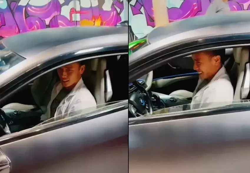 Đáp lại, thủ môn họ Bùi hóm lầy lội: "Em học đâu ra câu này thế. Đúng ghê".