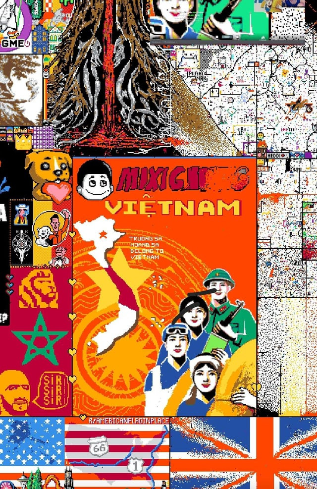 Còn nhớ thời điểm đó, cộng đồng fan quốc tế vừa tò mò, bất ngờ lẫn nể phục bởi con dân Bộ tộc có thể tạo nên bức ảnh đẹp và to như thế trước sự cạnh tranh đông đảo trên R/Place.