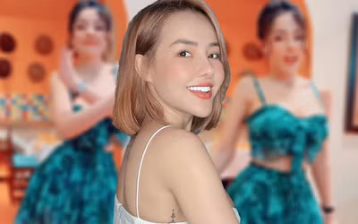 Mới đây, hot girl Ngân 98 đã đăng tải lên trang Tik Tok cá nhân đoạn clip ghi lại khoảnh khắc bắt trend nhảy nhót vô cùng quyến rũ khiến người xem không thể rời mắt.