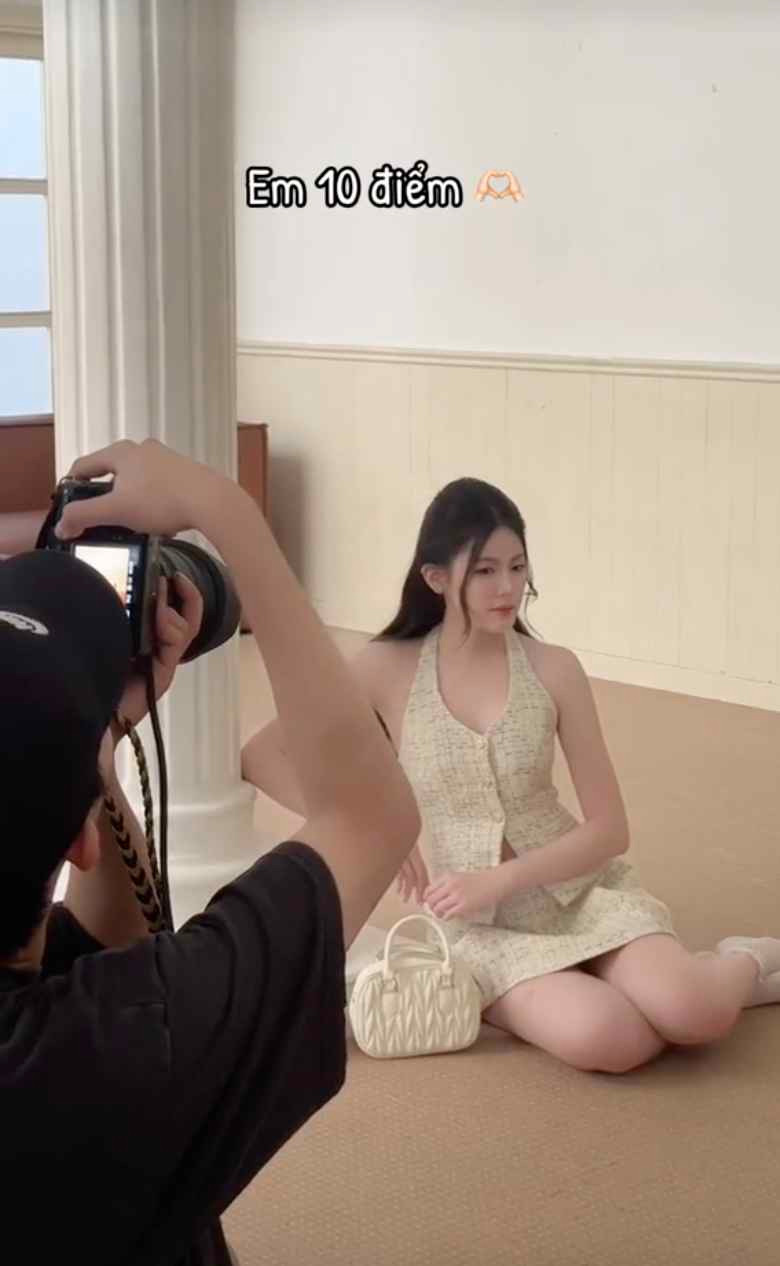 Bạn gái HIEUTHUHAI cũng được nhận xét là có vibe tiểu thư rõ nét nhưng lại rất nhẹ nhàng.