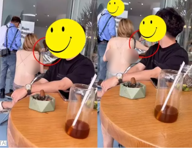 Những hình ảnh mặc như không mặc trên thi thoảng lại xuất hiện trên mạng xã hội.