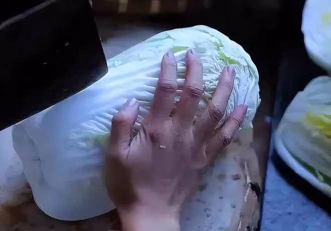 Chỉ cần quan sát kỹ, bạn sẽ thấy bàn tay nữ Youtuber thô ráp, các khớp xương lộ rõ, rất nhiều vết sẹo nhỏ sần sùi đến mức khiến người ta đau lòng. Tất cả những điều này đều không diễn ra trong video.