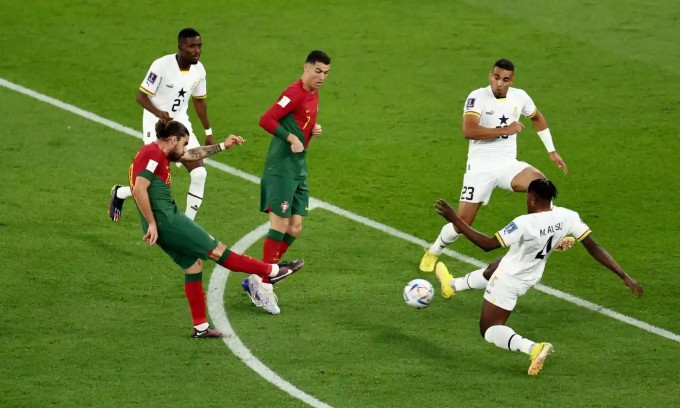 Bo Dao Nha 3-2 Ghana: Tran thang nhoc nhan cua 