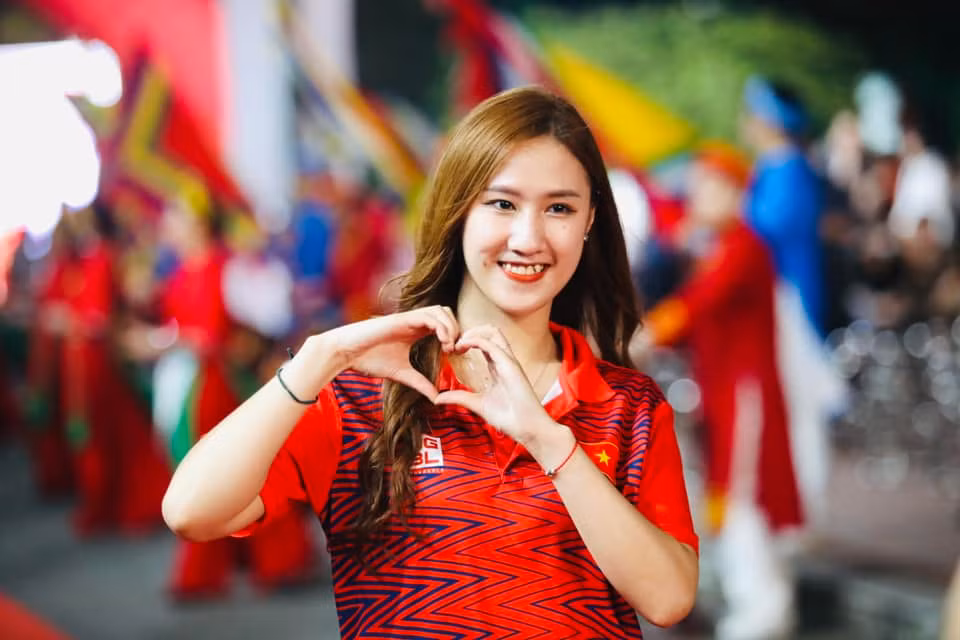 Phương Anh cũng có nhiều kinh nghiệm tại SEA Games, được làm quen với đấu trường này từ năm 2015 - SEA Games 28.