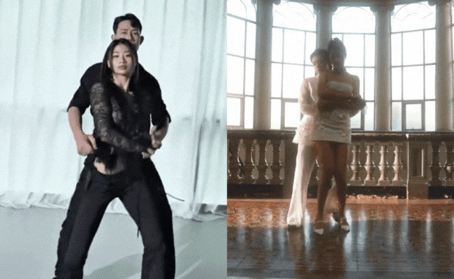 Trong video, Louis Phạm cùng bạn diễn khoe kĩ năng khiêu vũ mềm dẻo, kết hợp cực mượt mà. Nhan sắc và thần thái của cả hai cũng khiến dân mạng cuốn hút khó rời mắt.